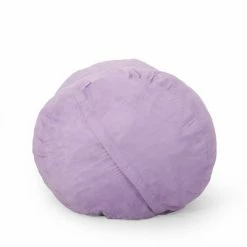 New 🛒 8' Liberty Modern Microfiber Pastel Bean Bag - Christopher Knight Home Lavender 👏 -Living Room Chairs Sales unnamed file 9929