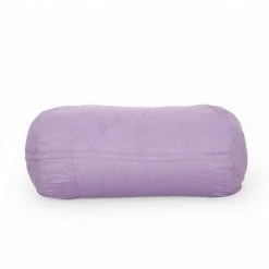 New 🛒 8' Liberty Modern Microfiber Pastel Bean Bag - Christopher Knight Home Lavender 👏 -Living Room Chairs Sales unnamed file 9930
