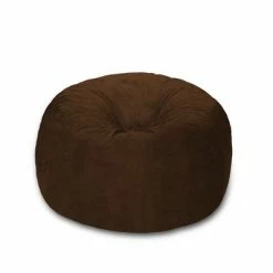 Cheap 😉 4' Bean Bag Chair with Memory Foam Filling and Washable Cover - Relax Sacks Charcoal 🎉 -Living Room Chairs Sales unnamed file 9948