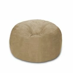 Cheap 😉 4' Bean Bag Chair with Memory Foam Filling and Washable Cover - Relax Sacks Charcoal 🎉 -Living Room Chairs Sales unnamed file 9953