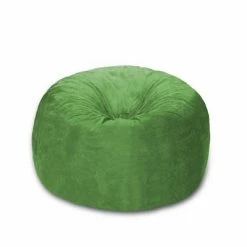 Cheap 😉 4' Bean Bag Chair with Memory Foam Filling and Washable Cover - Relax Sacks Charcoal 🎉 -Living Room Chairs Sales unnamed file 9958