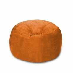 Cheap 😉 4' Bean Bag Chair with Memory Foam Filling and Washable Cover - Relax Sacks Charcoal 🎉 -Living Room Chairs Sales unnamed file 9960