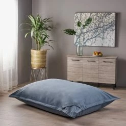 Best Sale ✔️ Carmelita Lounger Bean Bag - Christopher Knight Home Beige 🎉