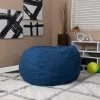 Outlet 🌟 Flash Furniture Oversized Bean Bag Chair for Kids and Adults 🔔
